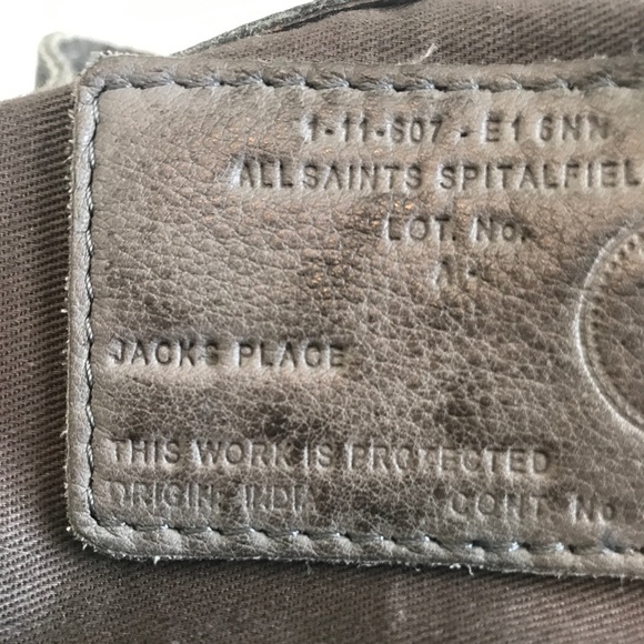 ALL SAINTS Spitalfields BoHo Leather Fringe Bag. This bag is beyond gorgeous! - Picture 7 of 15